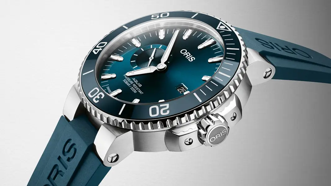 Oris Aquis Small Second Date 01 743 7733 4155-07 4 24 69EB