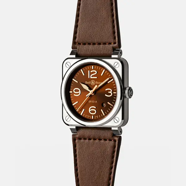 Bell & Ross Neu BR 03 Golden Heritage BR03A-GH-ST/SCA