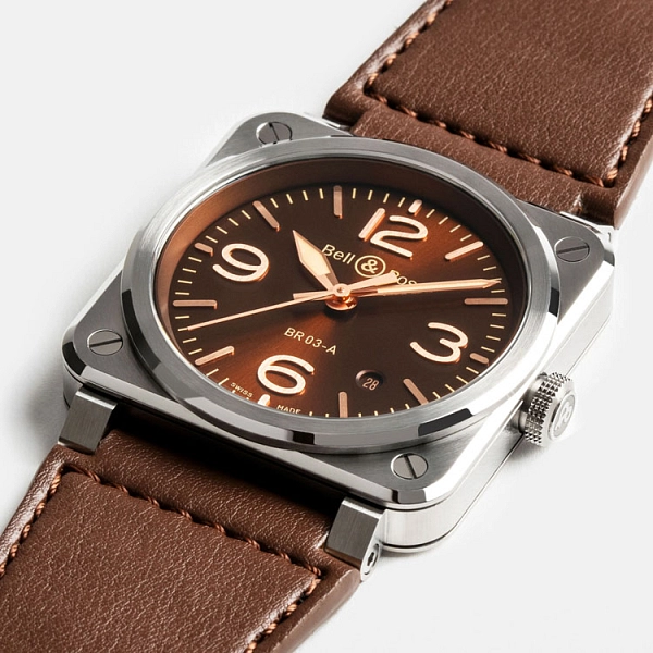 Bell & Ross Neu BR 03 Golden Heritage BR03A-GH-ST/SCA