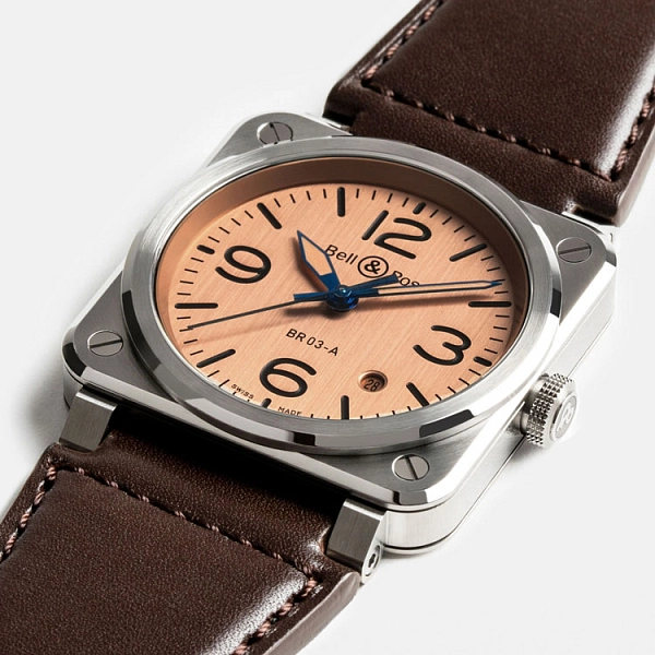 Bell & Ross Neu BR 03 Kupfer BR03A-GB-ST/SCA