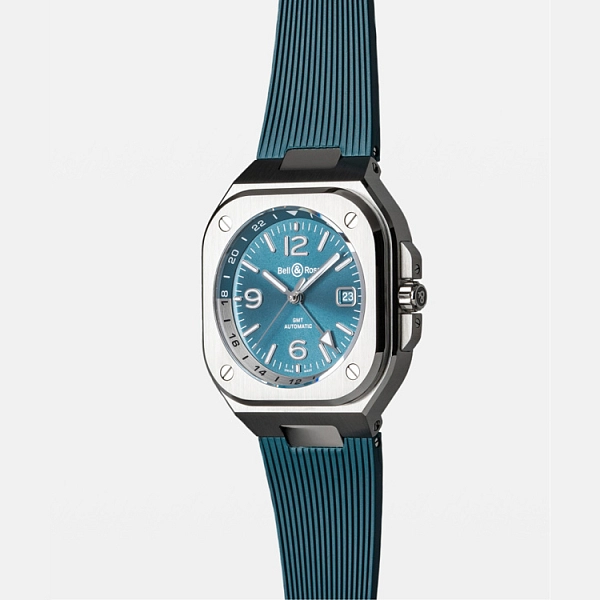 Bell & Ross BR 05 GMT Himmelblau BR05G-PB-ST/SRB