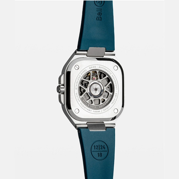 Bell & Ross BR 05 GMT Himmelblau BR05G-PB-ST/SRB
