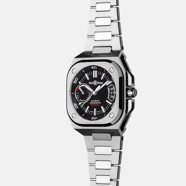 Bell & Ross BR-X5 Schwarzer Stahl BRX5R-BL-ST/SST