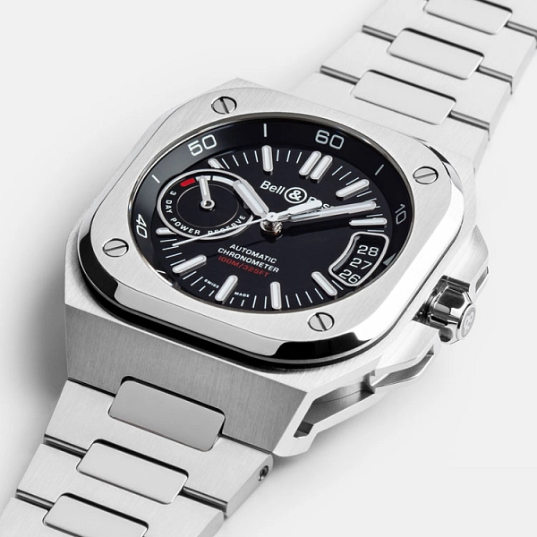 Bell & Ross BR-X5 Schwarzer Stahl BRX5R-BL-ST/SST