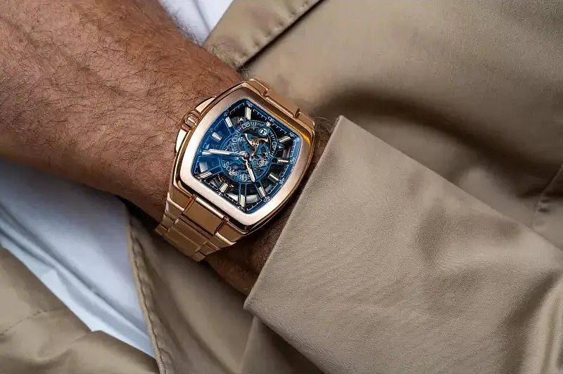 CVSTOS Metropolitan PS 5N Rotgold/SQLT Blau F00103.4223001