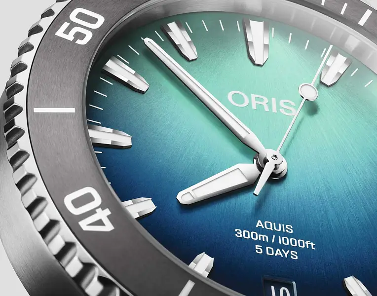 Oris Aquis Great Barrier Reef Limitierte Auflage 01 400 7790 4185-Set