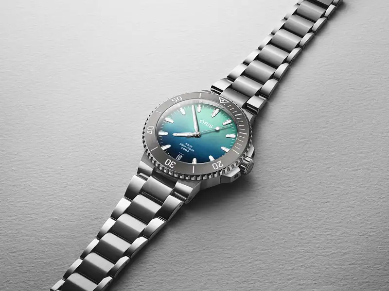 Oris Aquis Great Barrier Reef Limitierte Auflage 01 400 7790 4185-Set