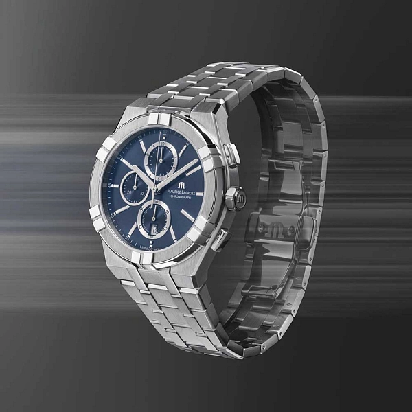 Maurice Lacroix Aikon Quartz Chronograph AI1118-SS002-430-1