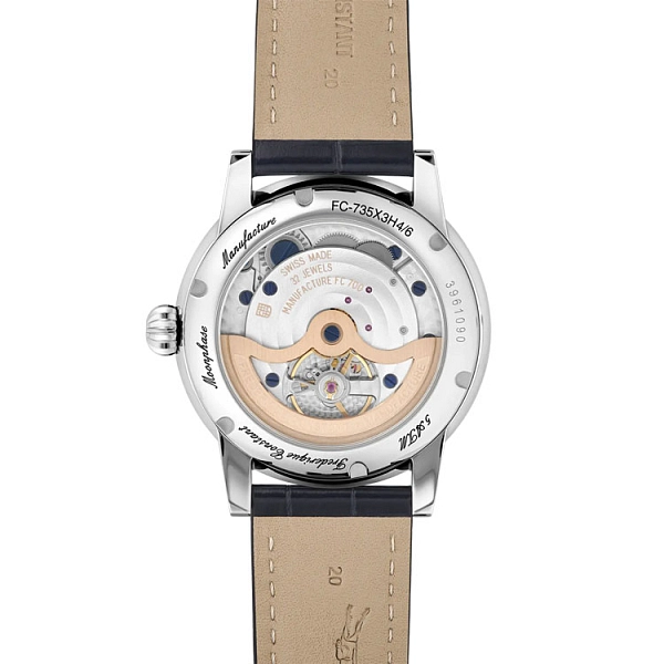Frederique Constant Manufaktur Klassische Gangreserve Großes Datum FC-735S3H6