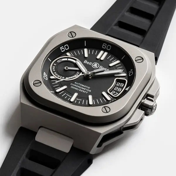 Bell & Ross BR-X5 Schwarz Titan BRX5R-BL-TI/SRB