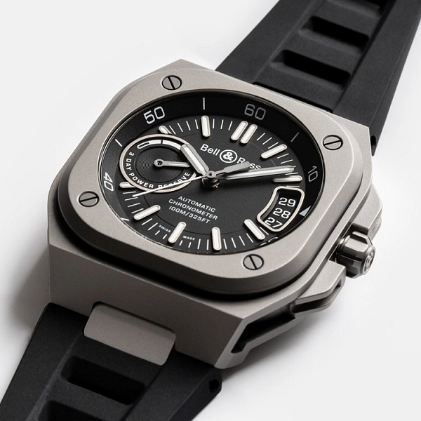 Bell & Ross BR-X5 Schwarz Titan BRX5R-BL-TI/SRB
