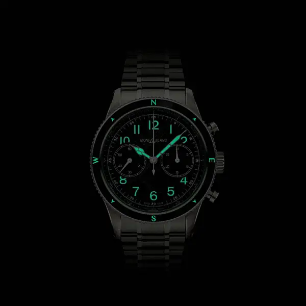 Montblanc 1858 Automatik Chronograph 0 Sauerstoff 133298