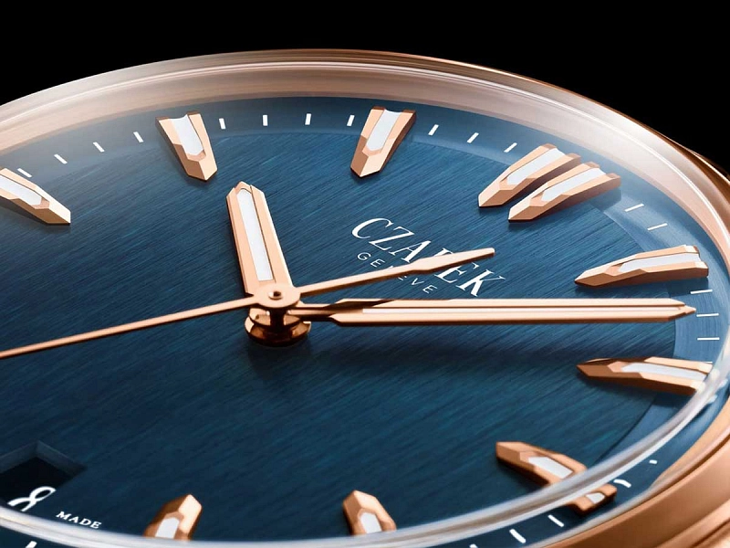 Cap Antarctique Moun Erebus Tiefblau Voll Rose Gold 5N 1540-P/S