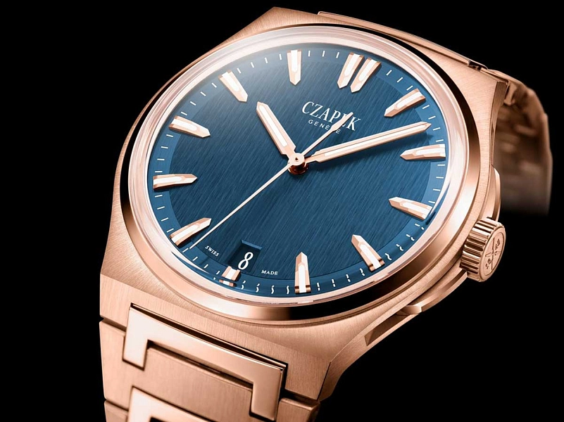Cap Antarctique Moun Erebus Tiefblau Voll Rose Gold 5N 1540-P/S