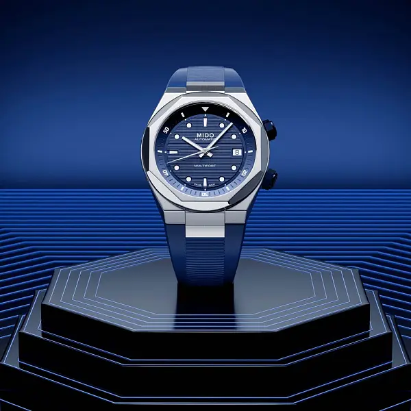 Mido Multifort 8 Zwei Kronen M047.507.17.041.00