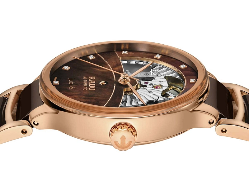 Rado Centrix Automatik Diamanten offenes Herz R30029902