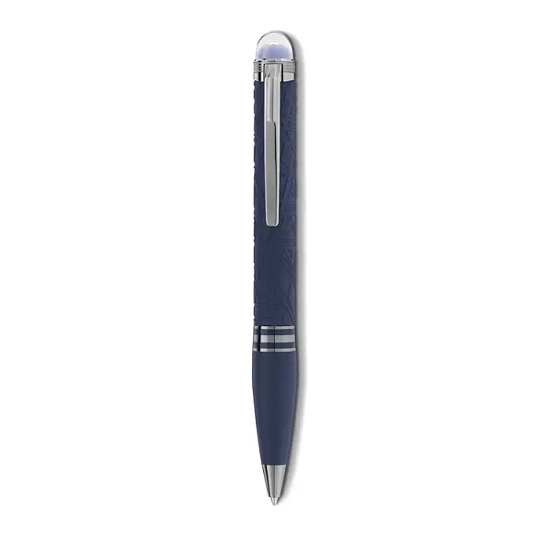 Montblanc StarWalker SpaceBlue Harz Kugelschreiber 130213