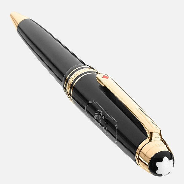 Montblanc Meisterstück Around The World in 80 Days Midzise Kugelschreiber 128380