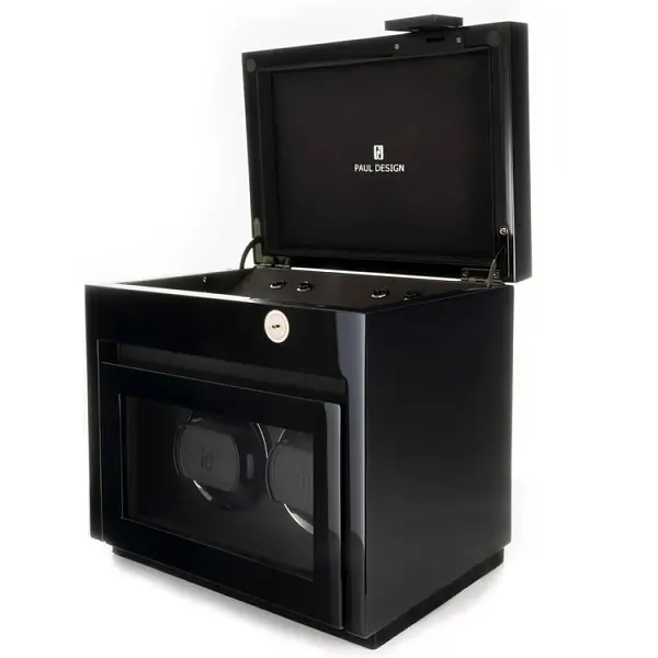 Paul Design Gentlemen 2+3 Schwarz Hochglanz