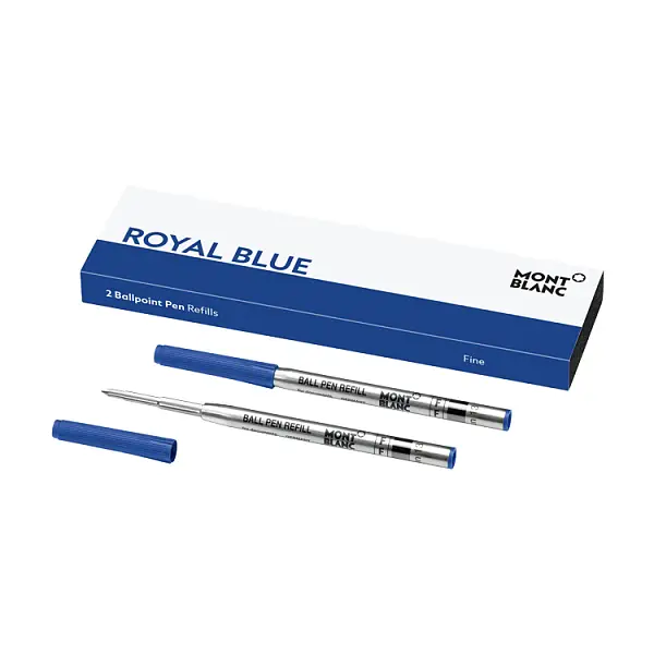 Ersatzmine Montblanc für Kugelschreiber Fine Royals Blau F 128213