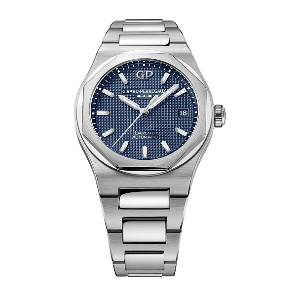 Girard-Perregaux Laureato 38mm Mitternachtsblau 81005-11-3460-1CM