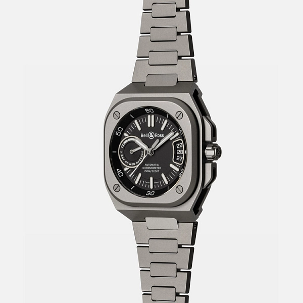 Bell & Ross BR-X5 Schwarz Titan BRX5R-BL-TI/STI