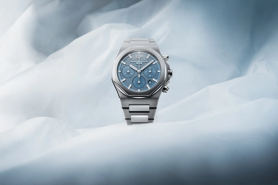 Girard-Perregaux Laureato Chronograph Eisblau 81020-11-3370-1GM