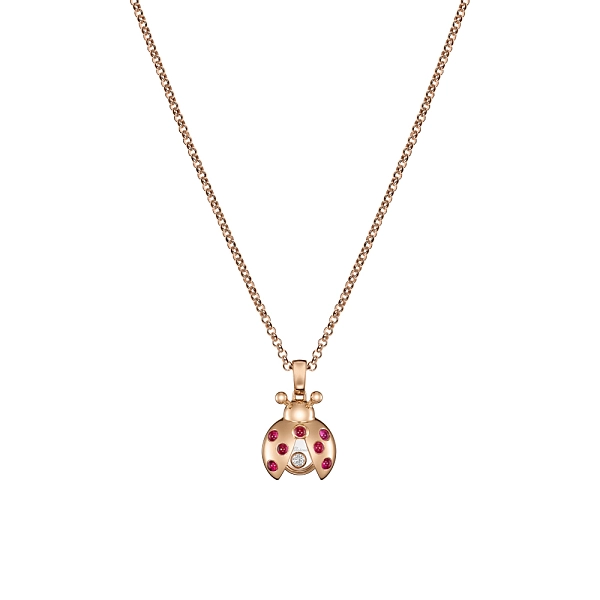Gold-Anhänger Chopard Happy Diamonds Marienkäfer 79A186-5001