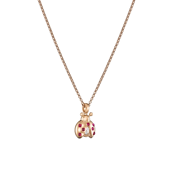Gold-Anhänger Chopard Happy Diamonds Marienkäfer 79A186-5001