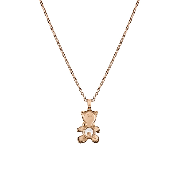 Gold-Anhänger Chopard Happy Diamonds Teddybär 79A188-5001