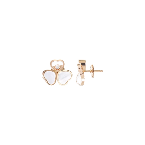 Gold-Ohrringe Chopard Happy Hearts 83A083-5301