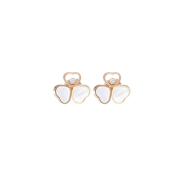 Gold-Ohrringe Chopard Happy Hearts 83A083-5301