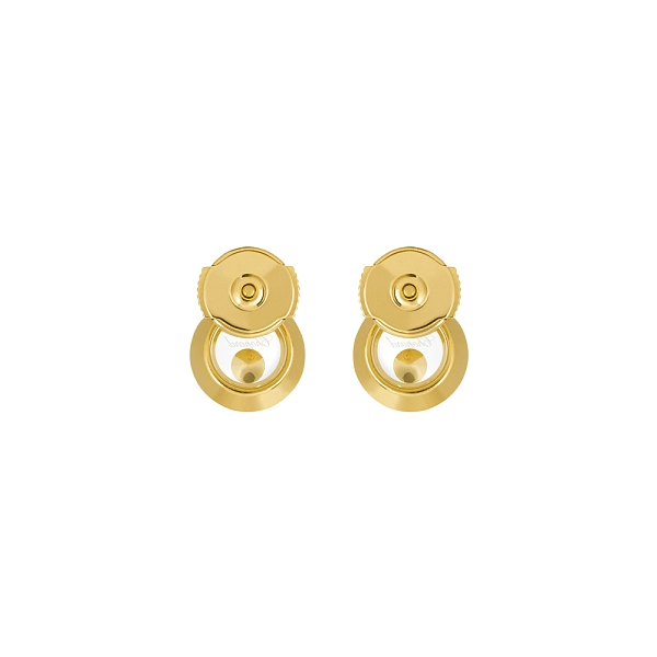 Gold-Ohrringe Chopard Happy Diamonds 83A017-0001