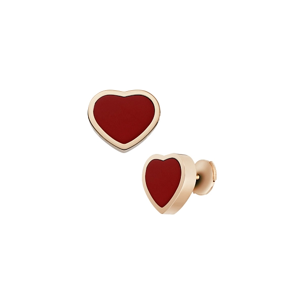 Gold-Ohrringe Chopard Happy Hearts 839482-5801