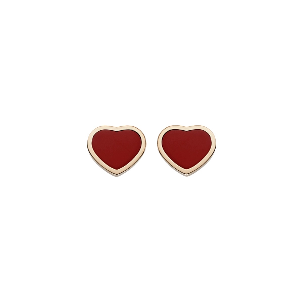 Gold-Ohrringe Chopard Happy Hearts 839482-5801