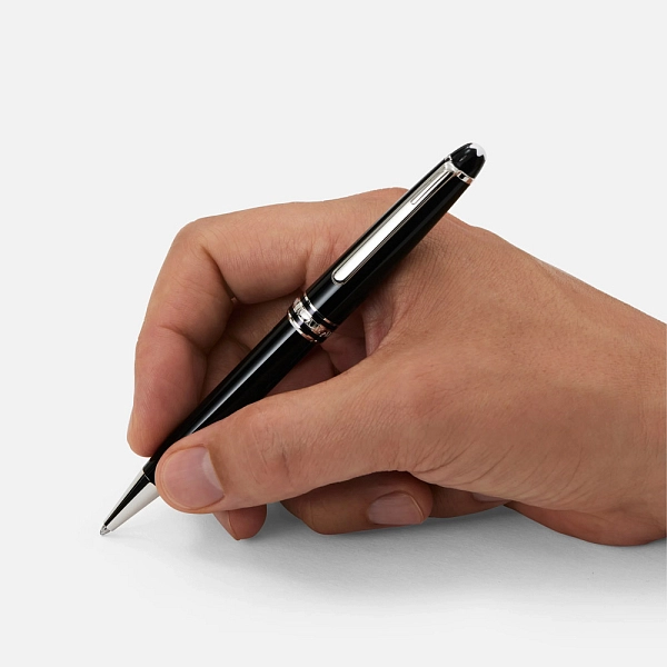 Montblanc Meisterstück Platinbeschichteter Kugelschreiber 132446