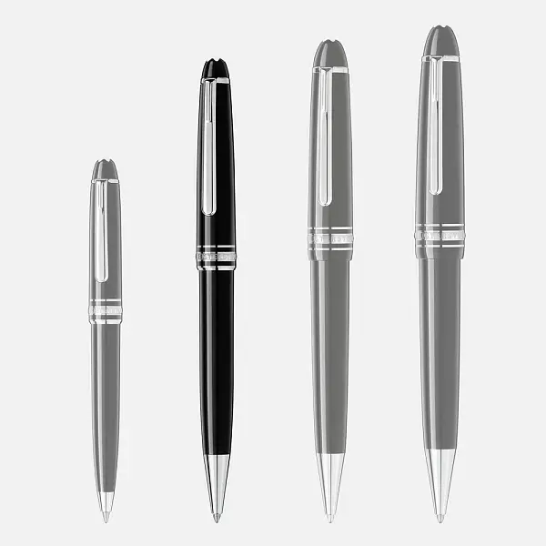 Montblanc Meisterstück Platinbeschichteter Kugelschreiber 132446