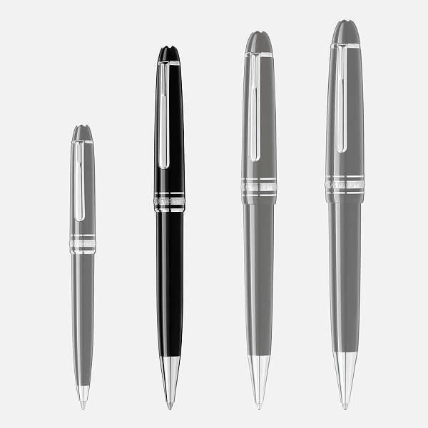Montblanc Meisterstück Platinbeschichteter Kugelschreiber 132446