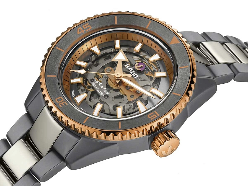 Rado Kapitän Cook High-Tech-Keramik-Skelett R32148162
