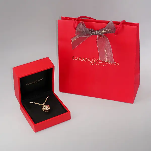 Gold-Ohrringe Carrera y Carrera New Shanghai Mini