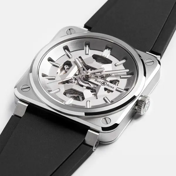Bell & Ross BR-03 Skeleton Grey Steel