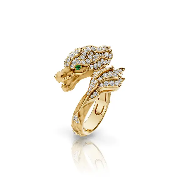 Ring Carrera Y Carrera Neu Shanghai Maxi Pave