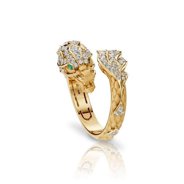 Ring Carrera Y Carrera Neu Shanghai Maxi Pave