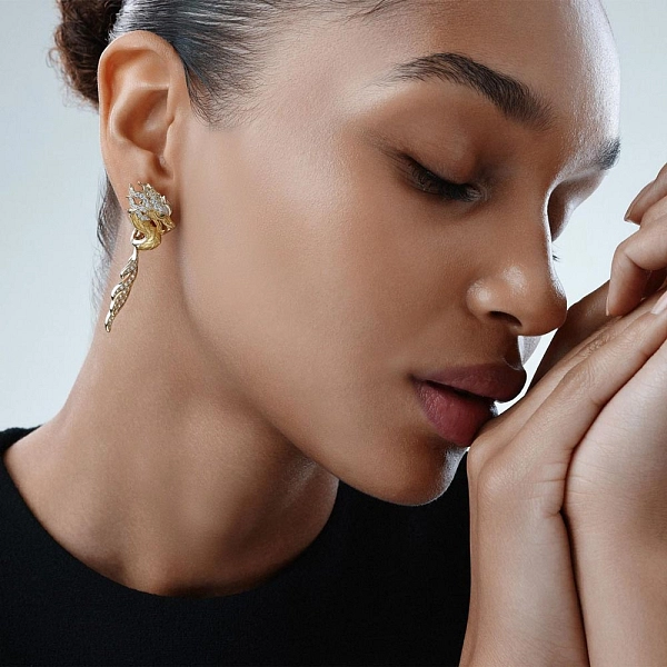 Ohrringe New Shanghai Maxi Pave