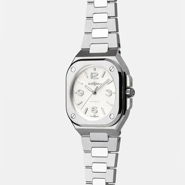 Bell & Ross Br-05 36mm Perlmutt Stahl BR05A-S-MP-ST/SST