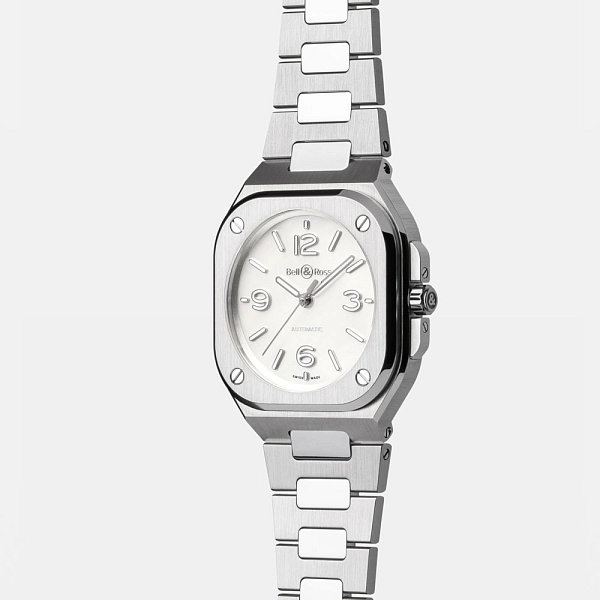Bell & Ross Br-05 36mm Perlmutt Stahl BR05A-S-MP-ST/SST