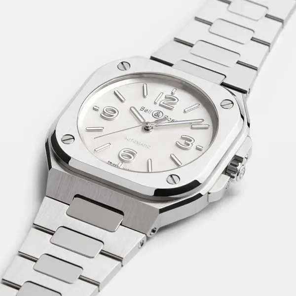 Bell & Ross Br-05 36mm Perlmutt Stahl BR05A-S-MP-ST/SST