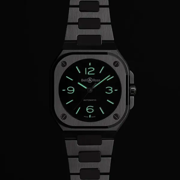 Bell & Ross BR-05 36mm Eisblau Stahl BR05A-S-BU-ST/SST