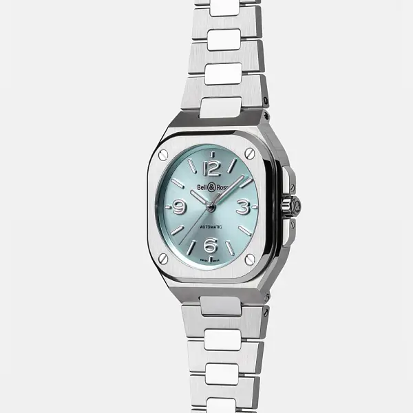 Bell & Ross BR-05 36mm Eisblau Stahl BR05A-S-BU-ST/SST