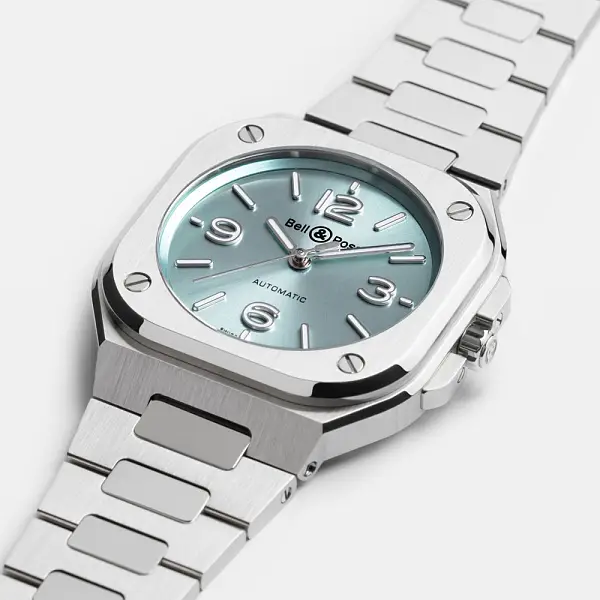 Bell & Ross BR-05 36mm Eisblau Stahl BR05A-S-BU-ST/SST